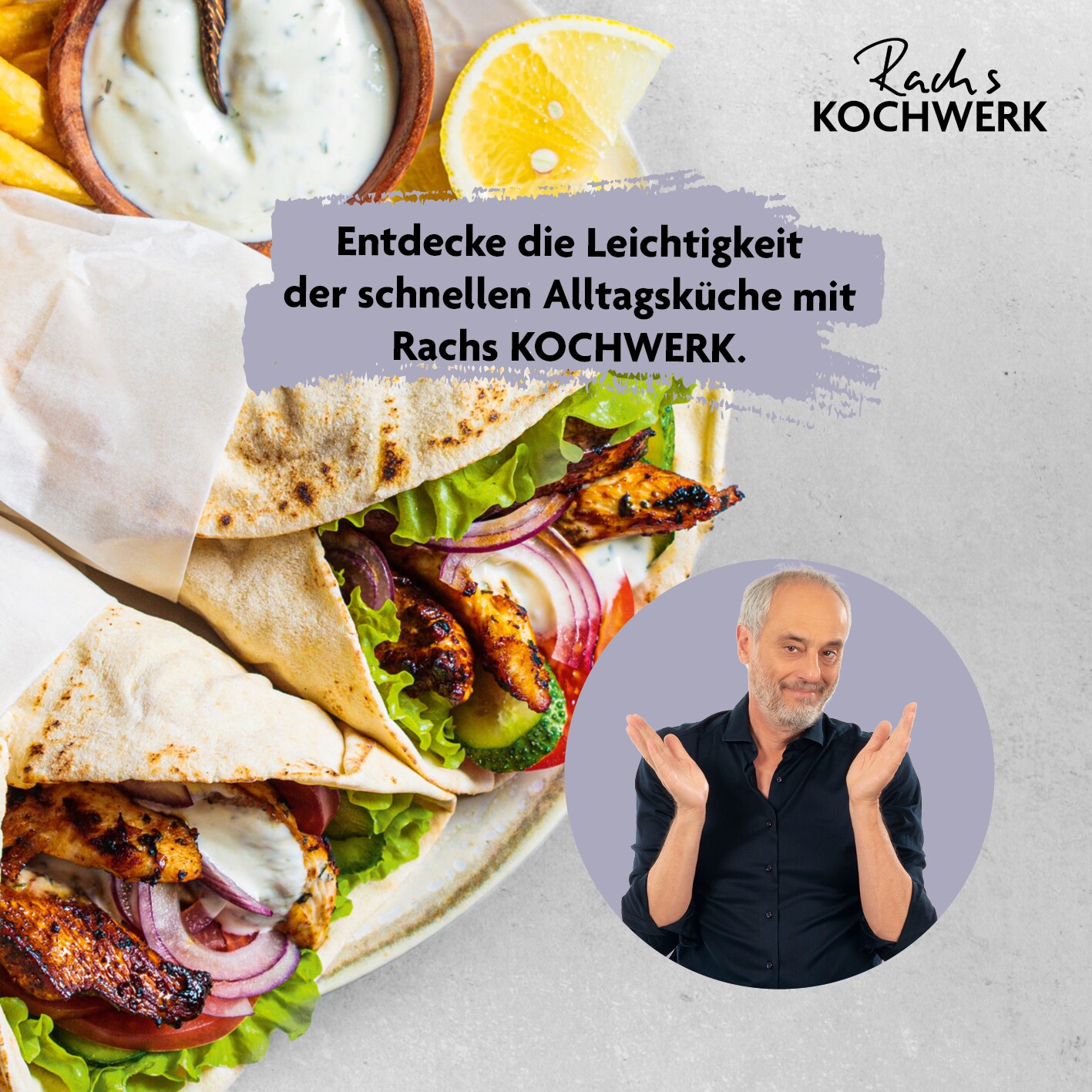 Rachs KOCHWERK Dönergrill 1400W schwarz