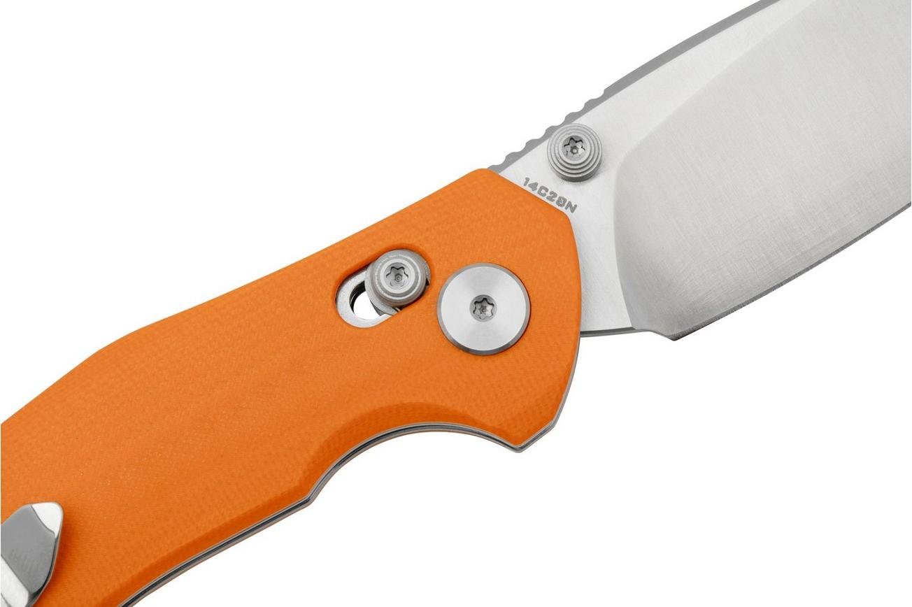 Bestechman Ronan BMK02C Orange G10, Satin, zakmes