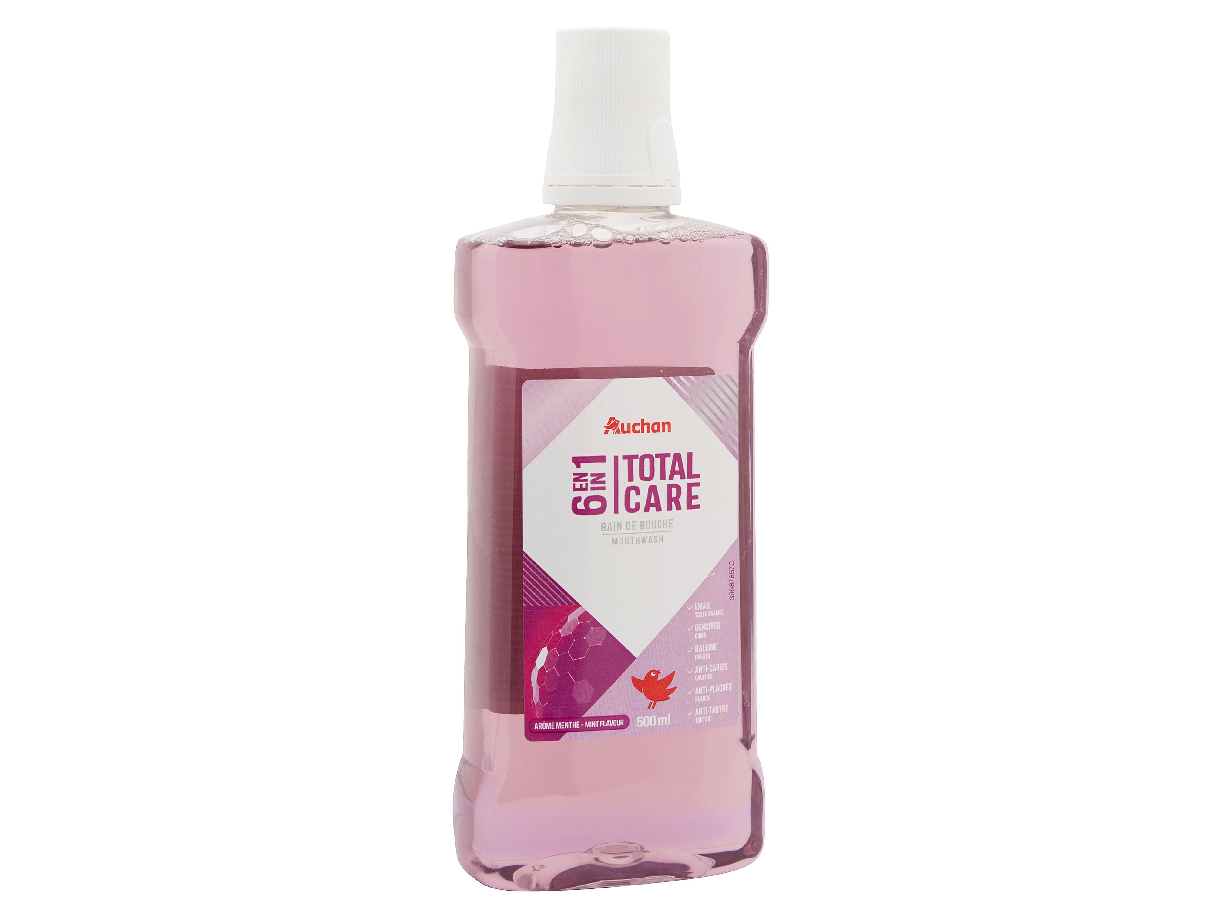 ELIXIR AUCHAN CUIDADO TOTAL 6EM1 500ML