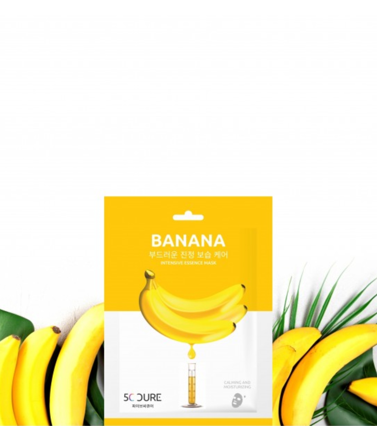 Jkosmec - *5C Cure* - Máscara facial nutritiva - Banana