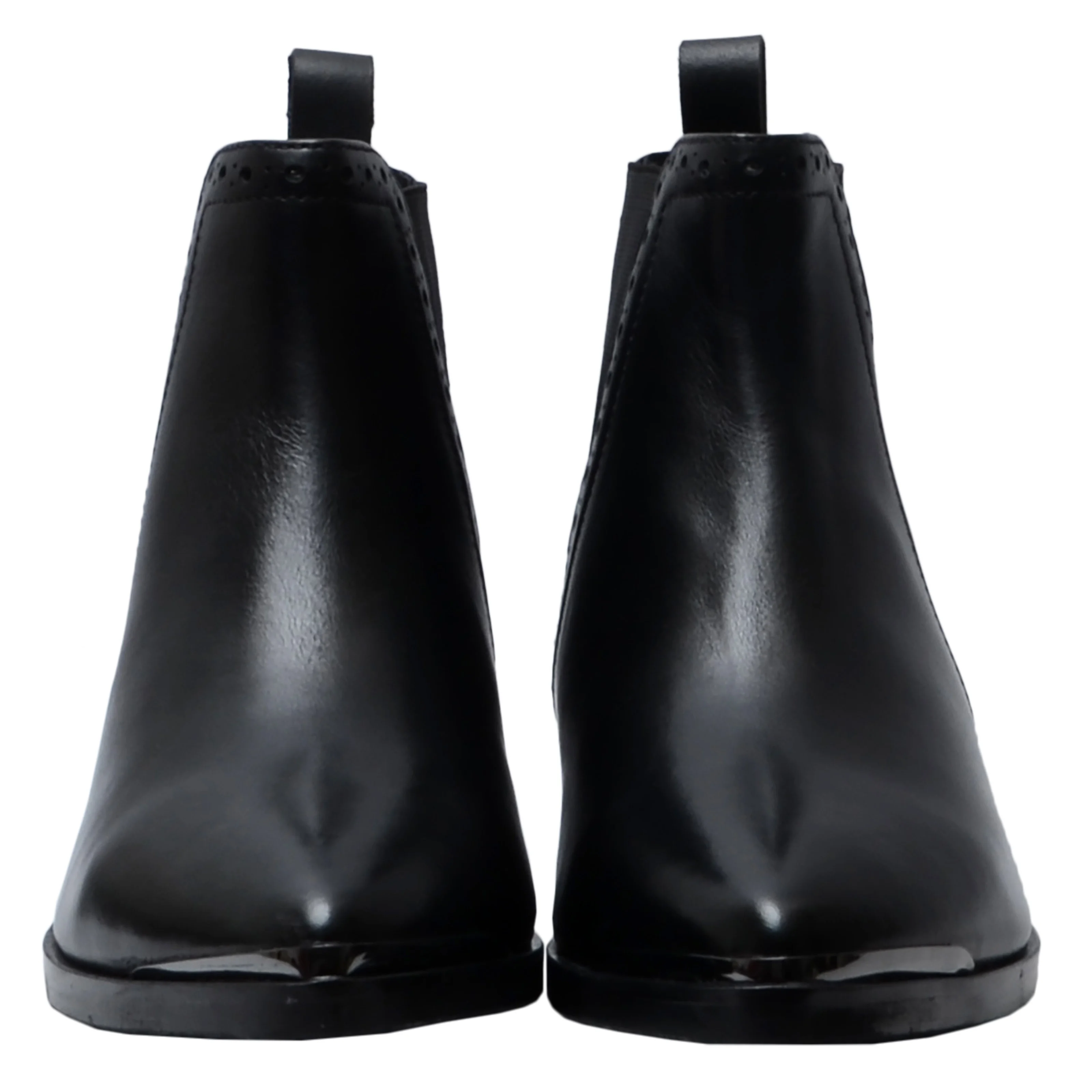 Bottines en cuir Zoelie | Noir