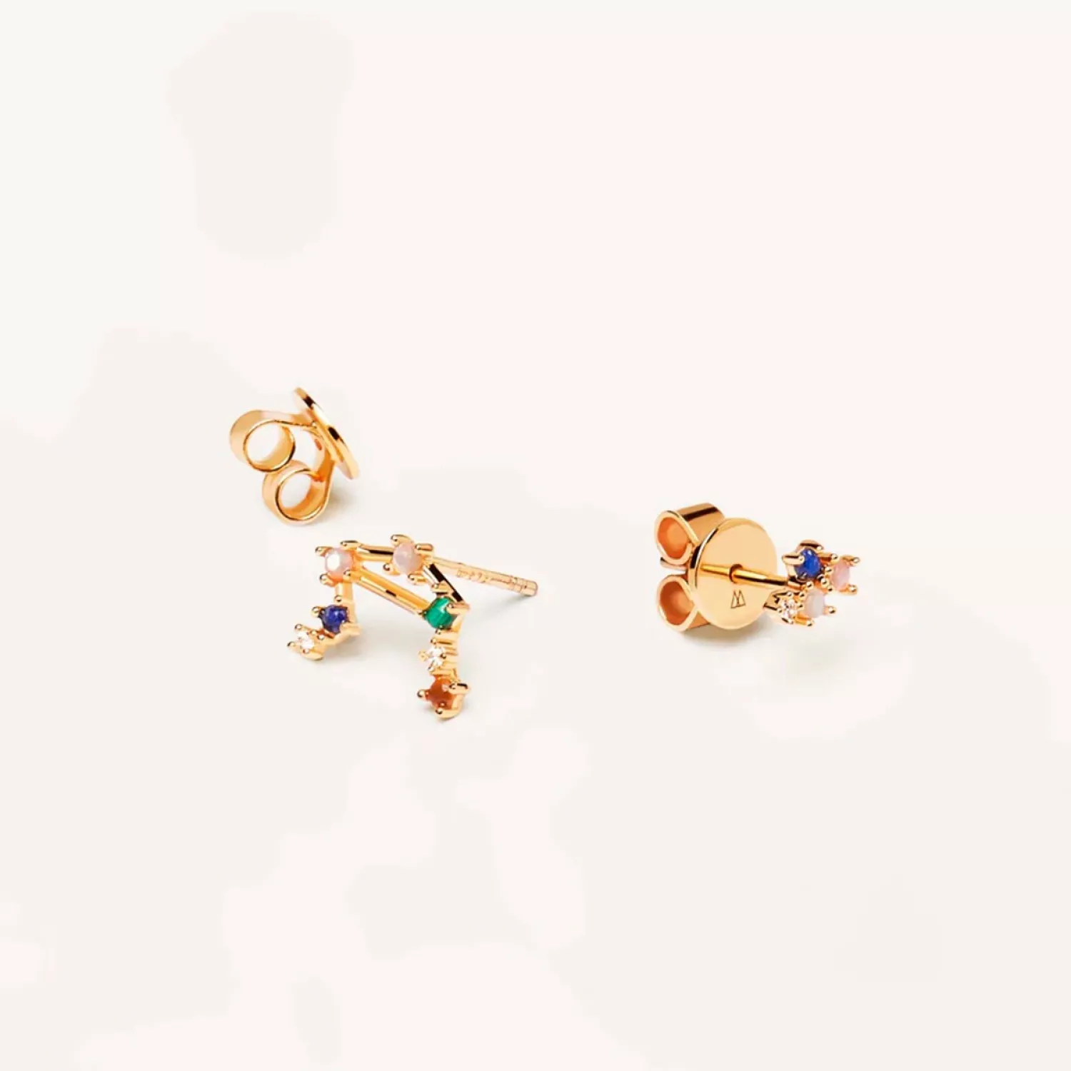 PDPAOLA Libra Øreringe 18 kt. Forgyldt Sølv AR01-410-U