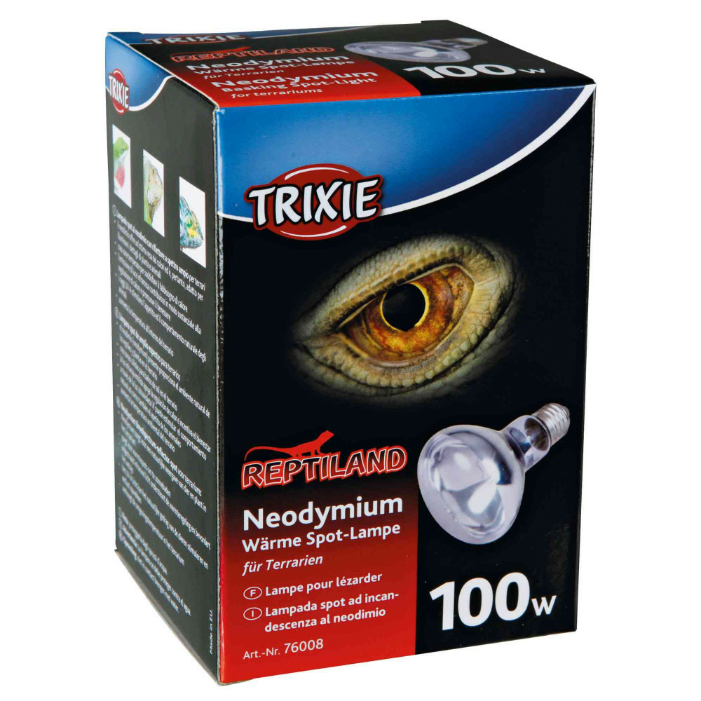 Lampe spot neodymium à chaleur 100 w pour reptile.