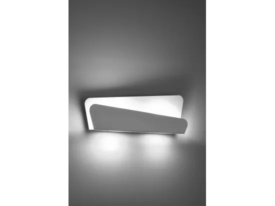 Sollux BASCIA Applique Moderne Flush Blanc G9