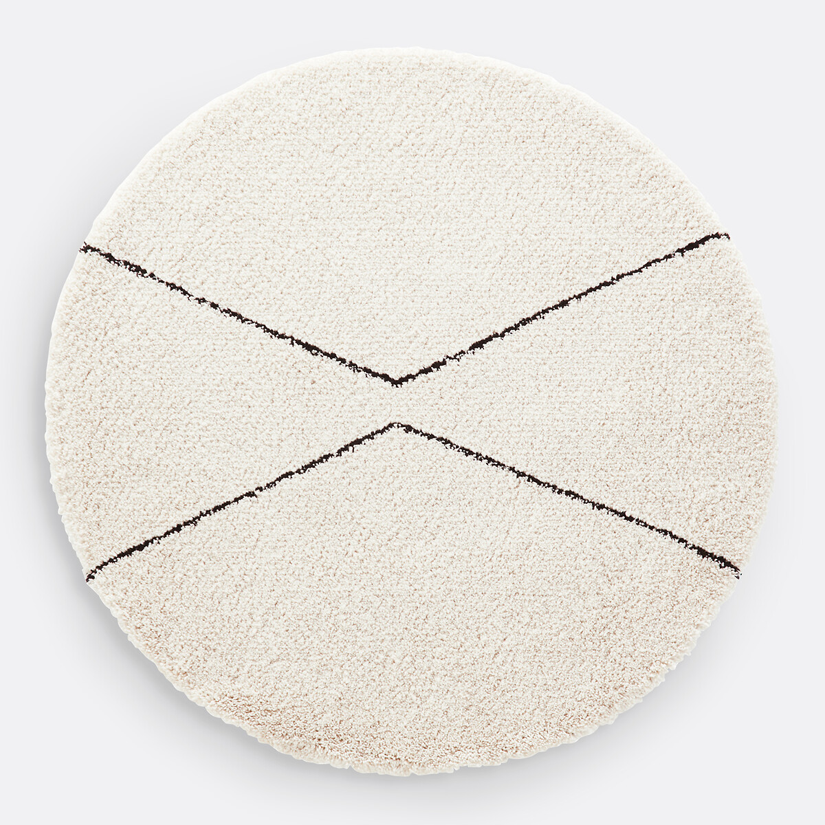 LA REDOUTE INTERIEURS<br>Tapete redondo estilo berbere, Luna