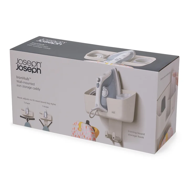Joseph Joseph - IronHub Bügeleisen Halter, ecru