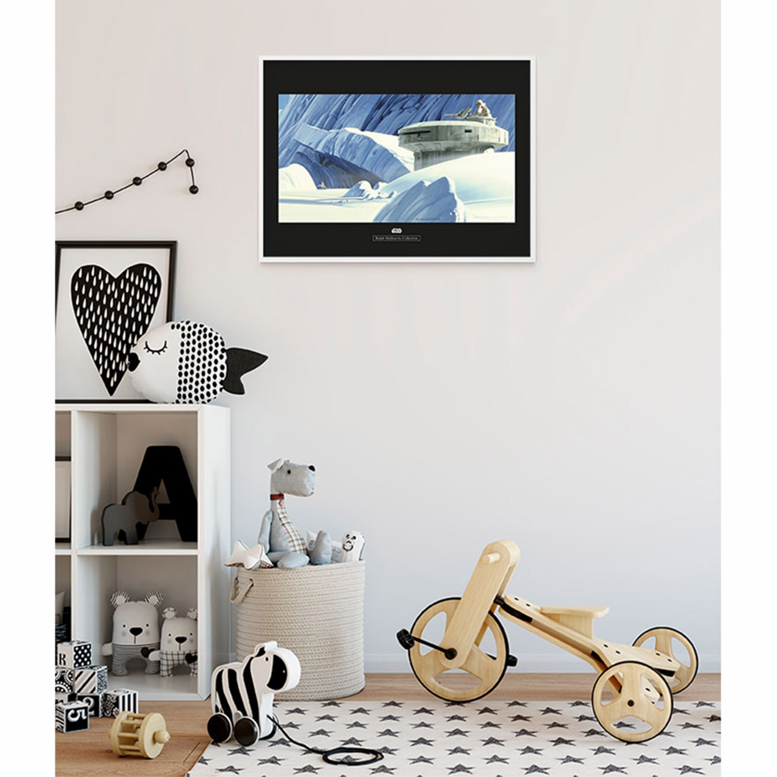Wandbild STAR WARS CLASSIC RMQ HOTH - bunt - 70x50 cm
