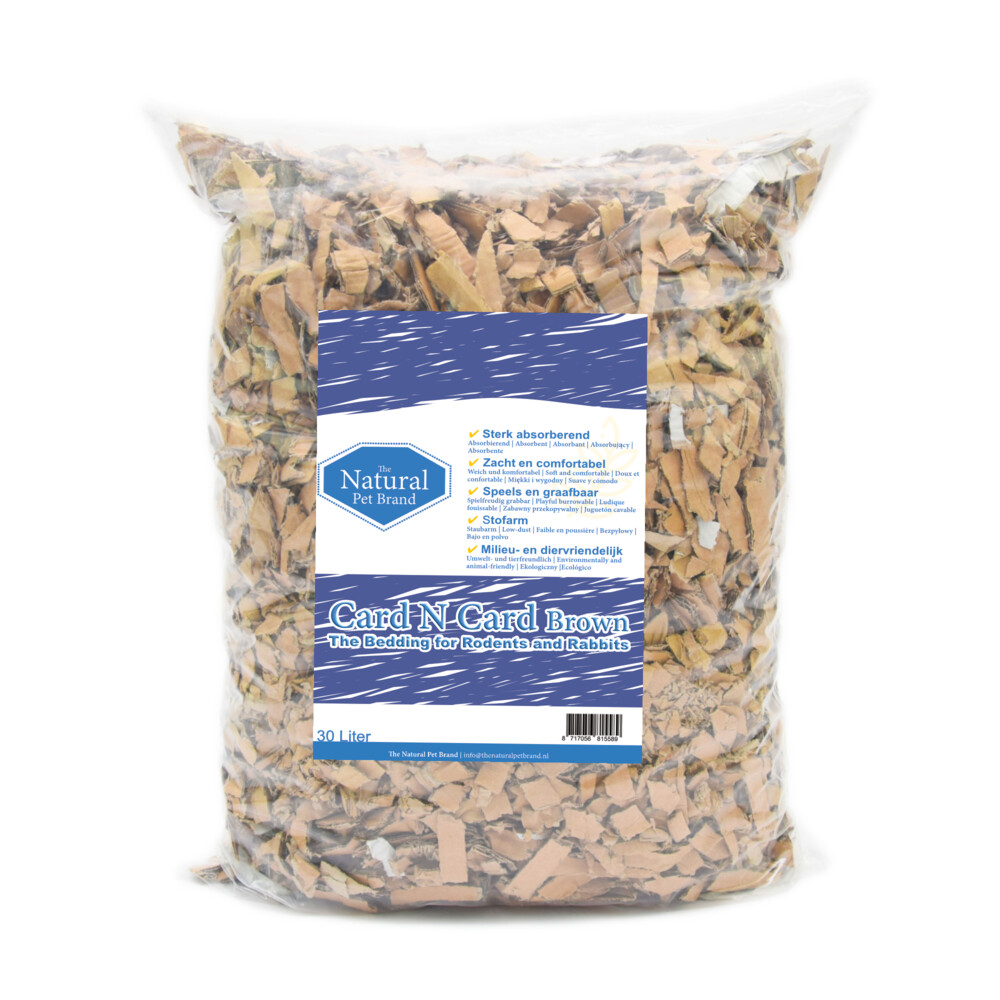 The Natural Pet Brand Card N Card Brown 30 liter