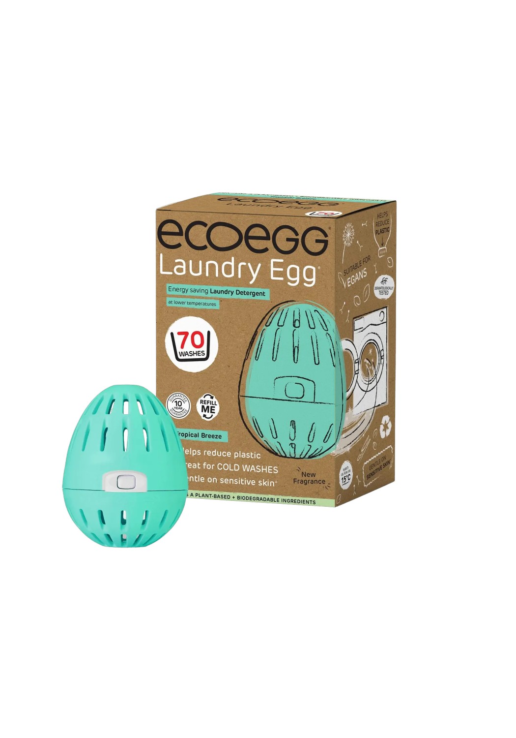 EcoEgg Wasch-Ei Laundry Egg - Tropical Breeze