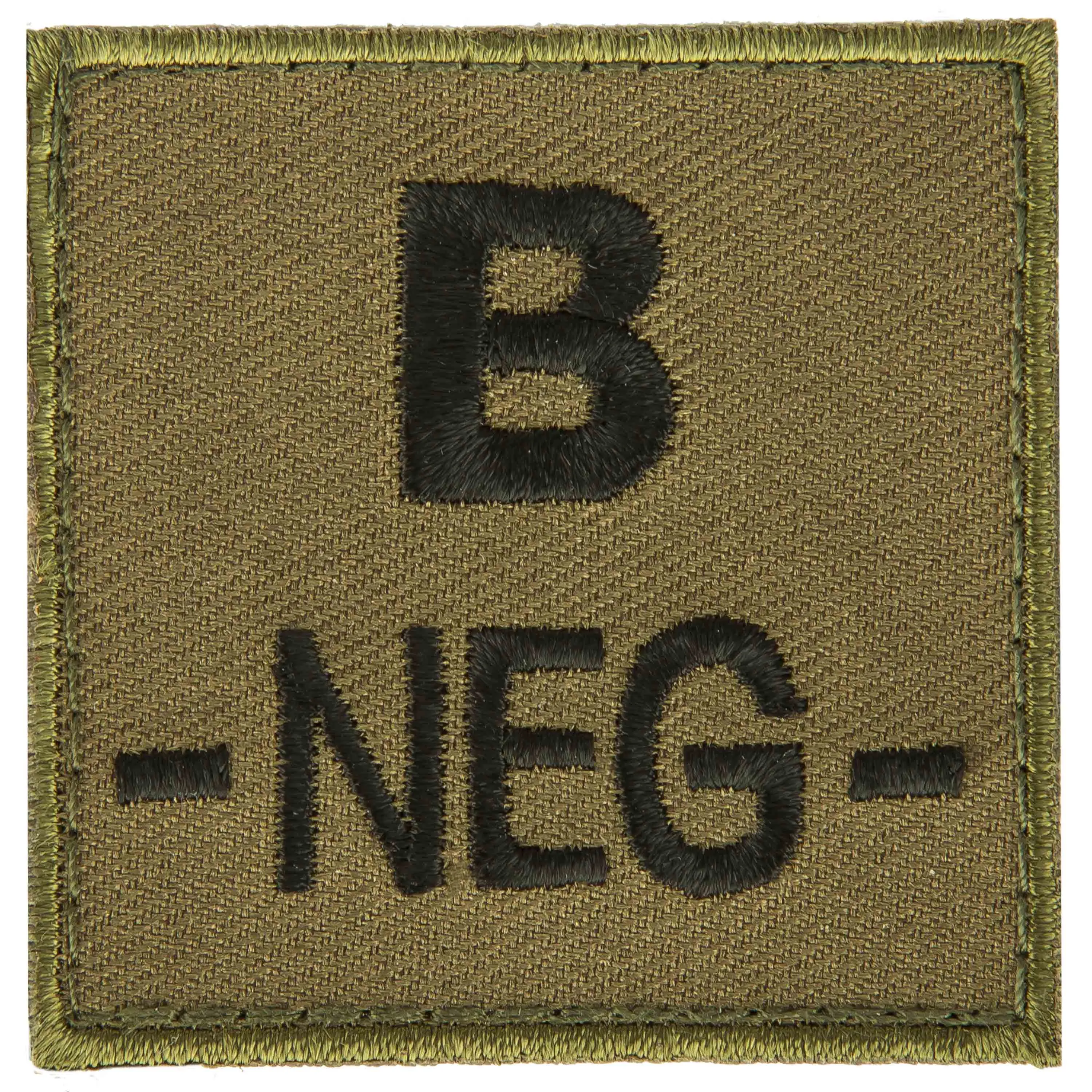 A10 Equipment -  Blutgruppenpatch Blutgruppe B neg