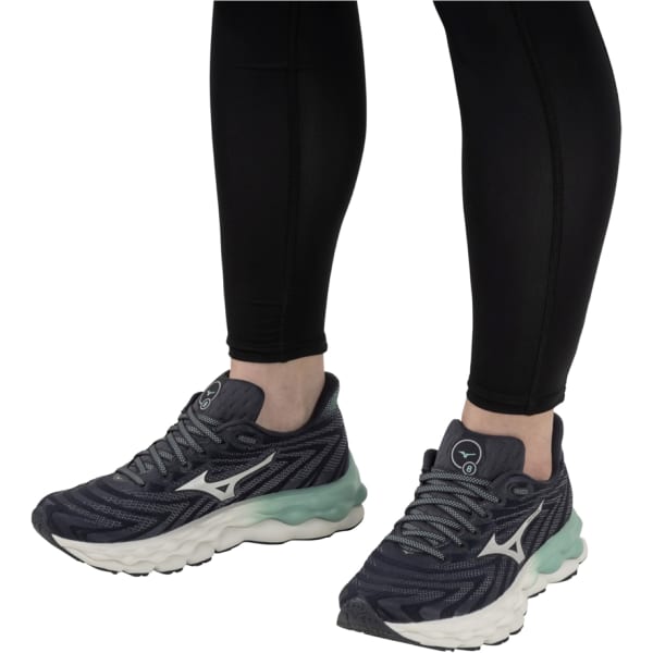 Chaussure running MIZUNO WAVE SKY 8 W INDIA INK/NEO SILVER/DUSTY JADE GREEN