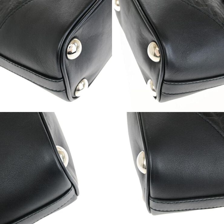 Gucci Vintage Gucci Shoulder Bag Black