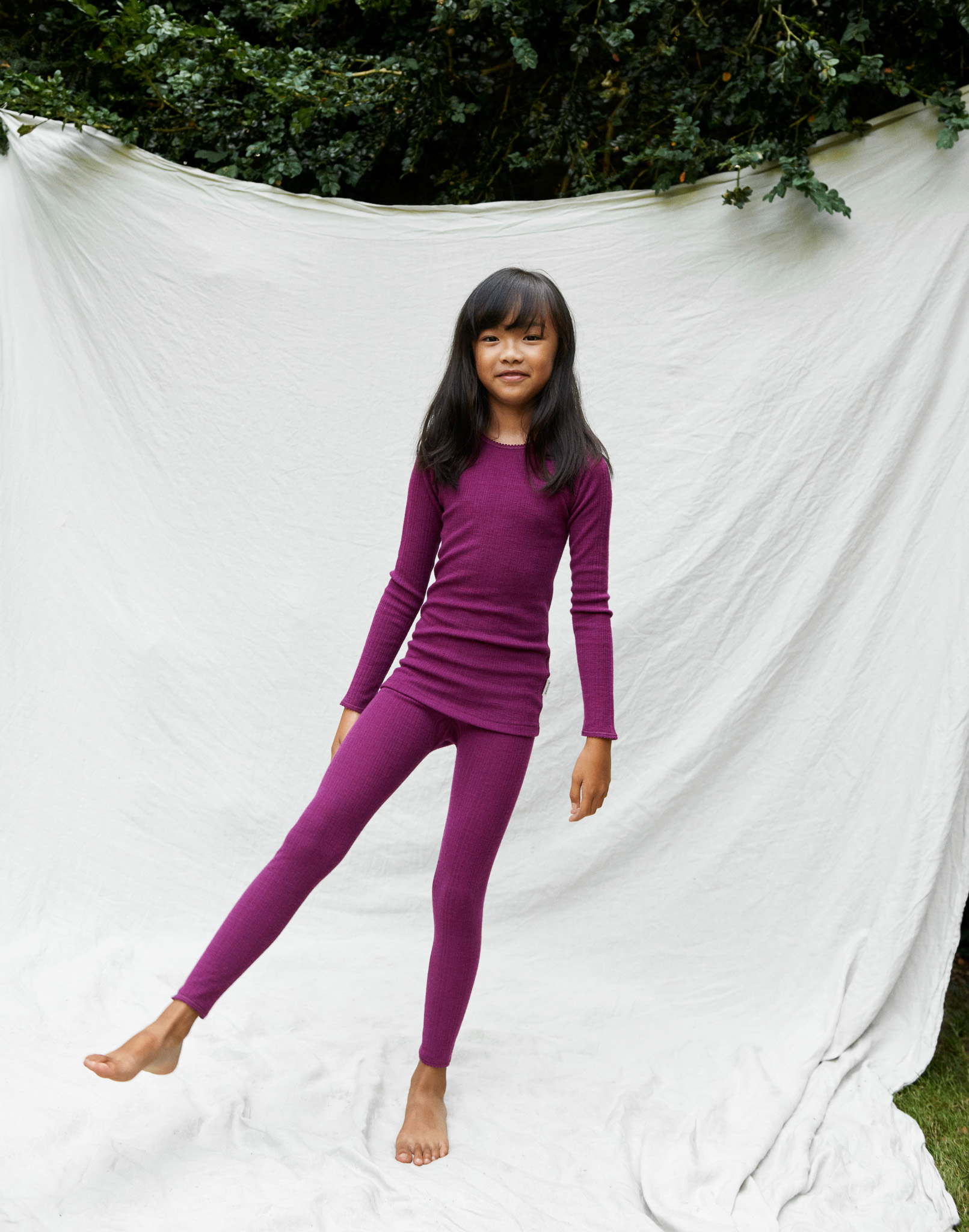 Legging van merinowol voor kinderen