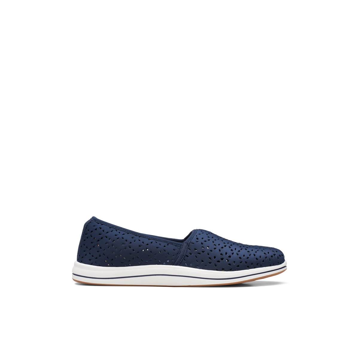 CLARKS-Breeze_emily-Baskets athleisure - Talon plat - Marine