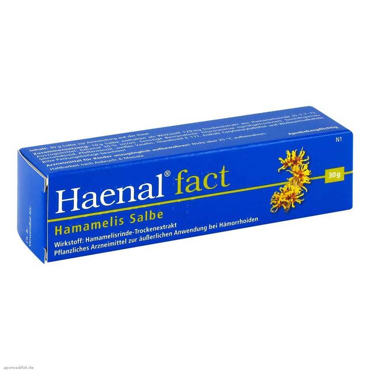 Haenal Fact Hamamelis Salbe, 30 g