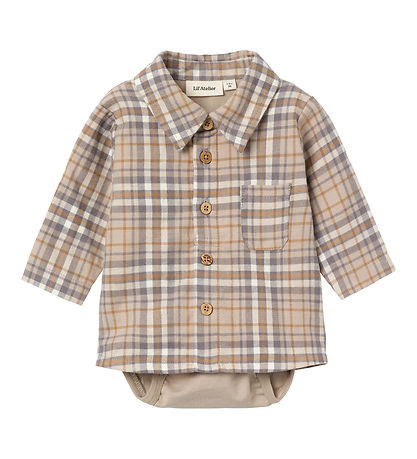Lil' Atelier SkjorteBody l/æ - NbmDamien - Pure Cashmere