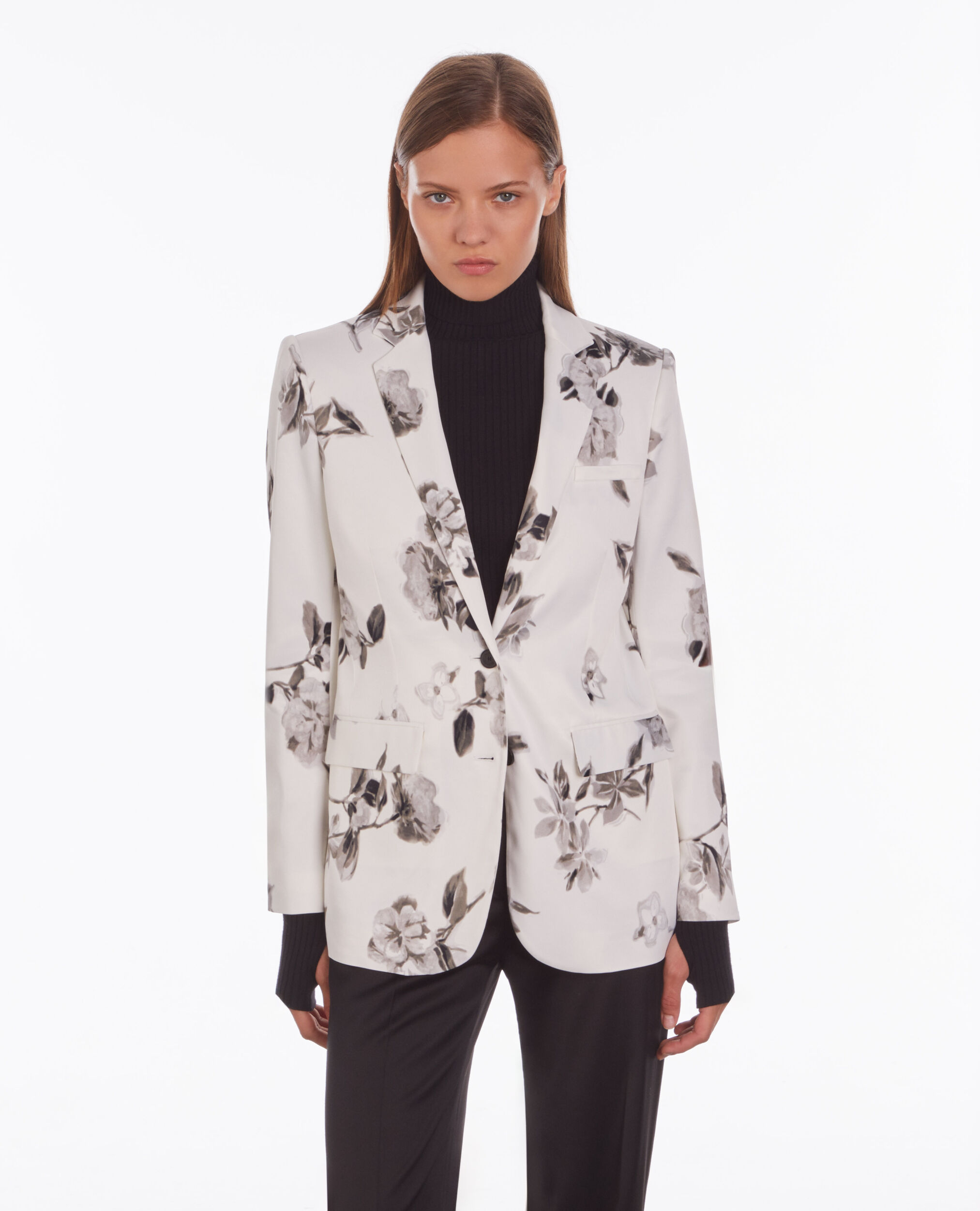 Veste tailleur imprimée