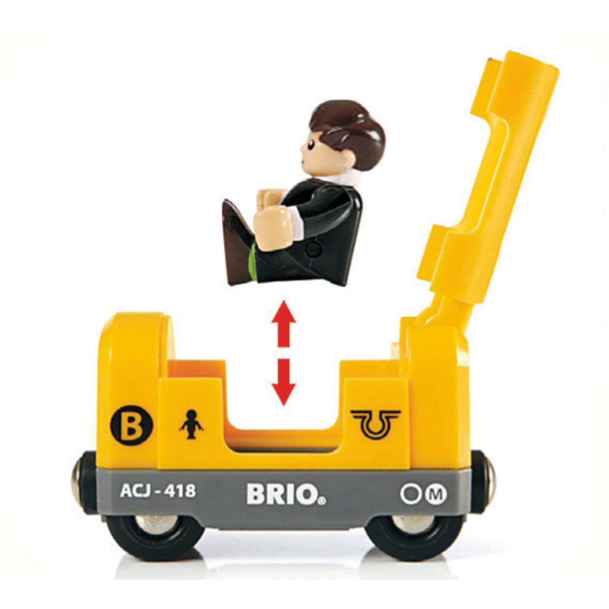 BRIO Spiel Straßen & Schienen Bahn Set Deluxe
