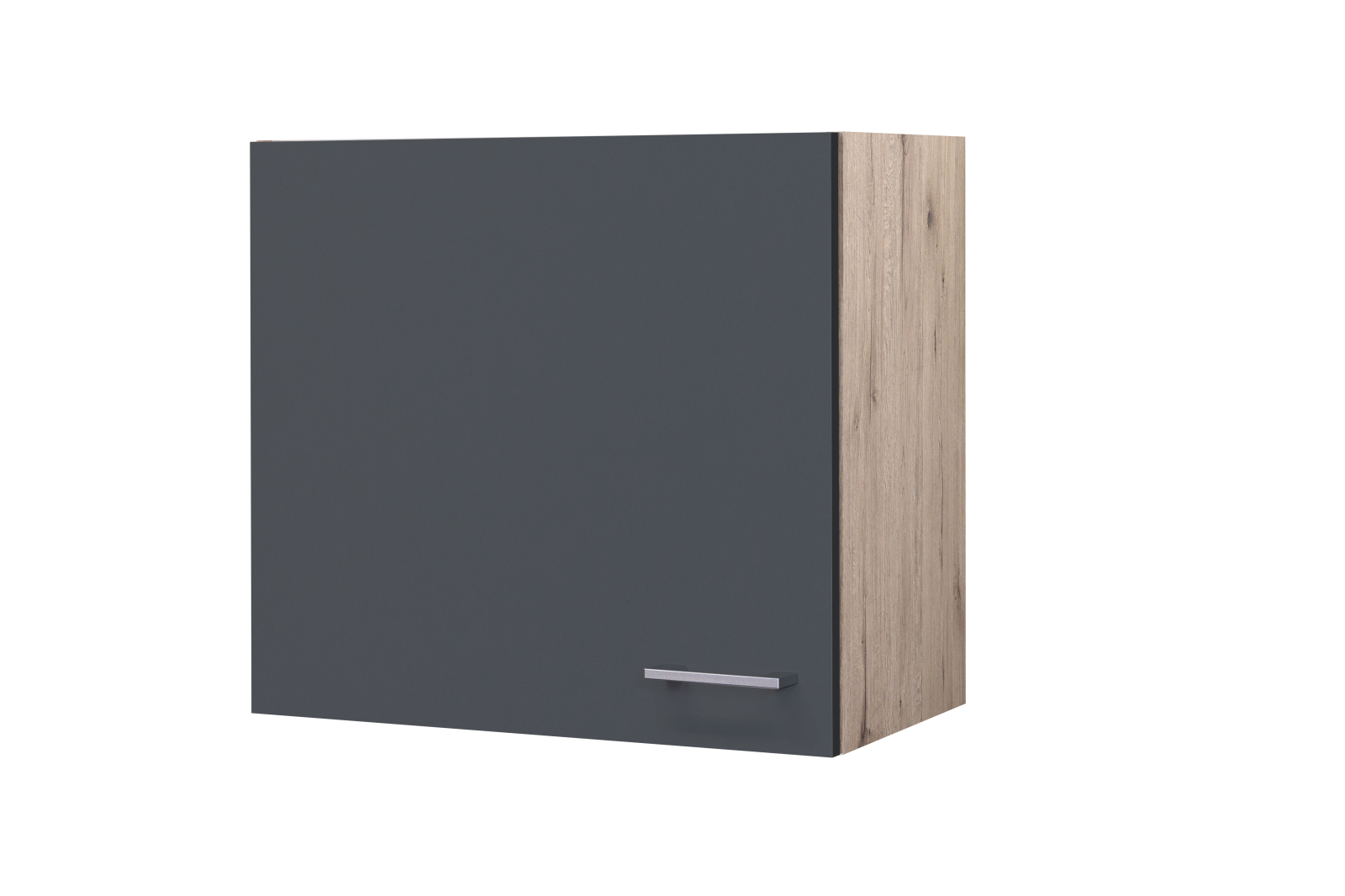 Hängeschrank MORENA - San Remo Eiche - Basaltgrau matt- 60 cm