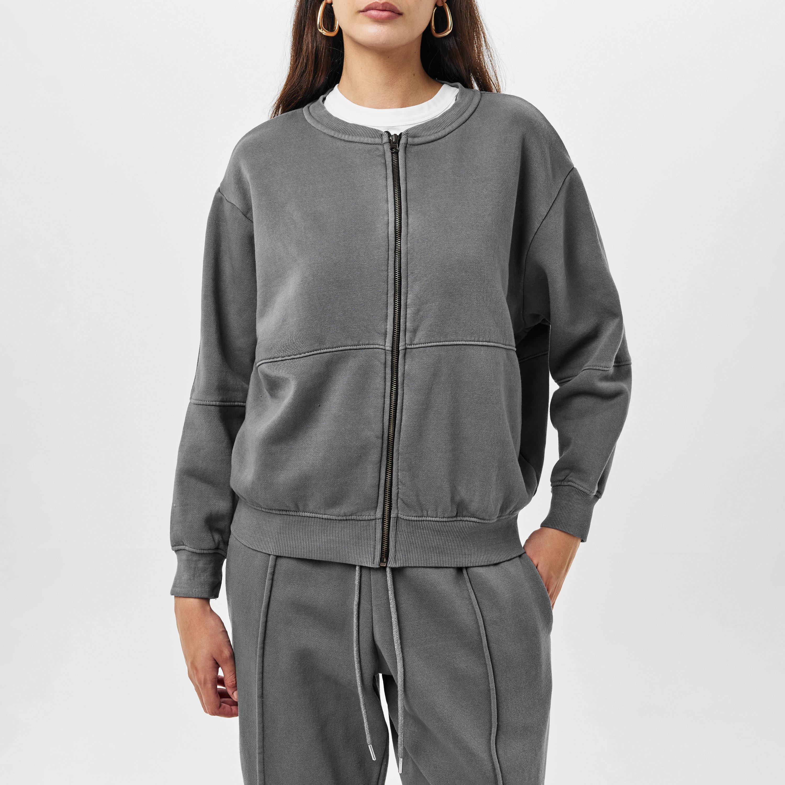Missy Empire ME Bomber Jacket Sweatshirt Womens