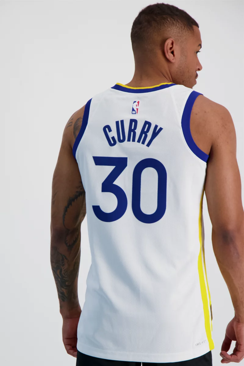 Nike Golden State Warriors Stephen Curry Herren Basketballtrikot