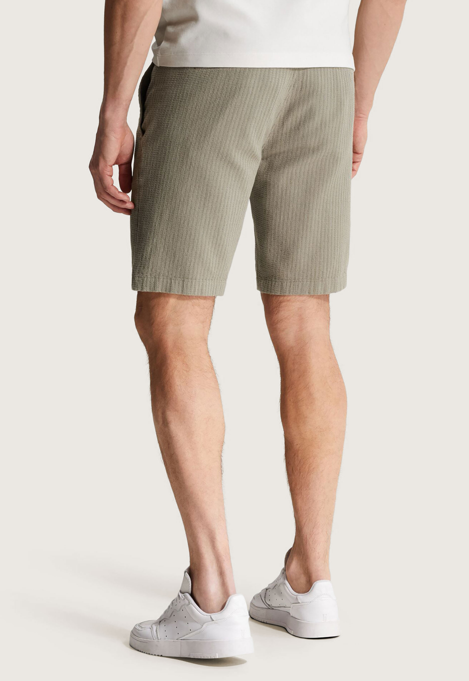 Cast Iron Structure Chino Shorts