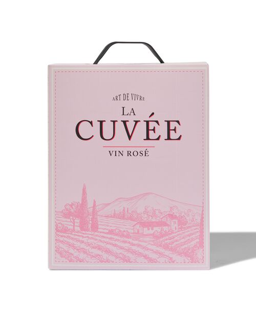 La Cuvée cubi rosé 3L