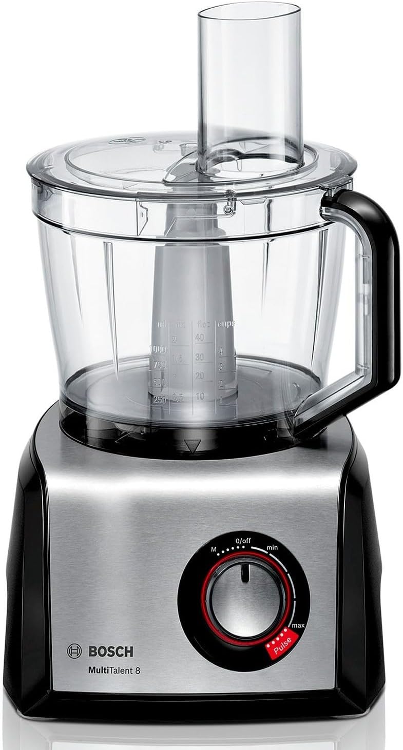 BOSCH - MC812M844 - Robot multifonction - 1250W - Inox + Noir