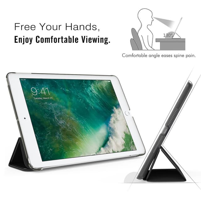 iPad Cover Case til iPad Air 1, iPad Air 2, New iPad 9.7