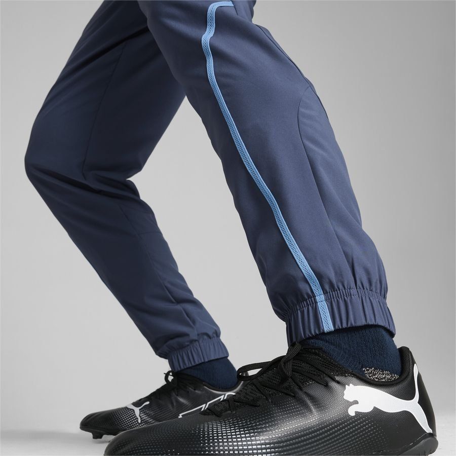 Manchester City Bas de Survêtement Avant-Match Woven - Inky Blue/Bleu Clair