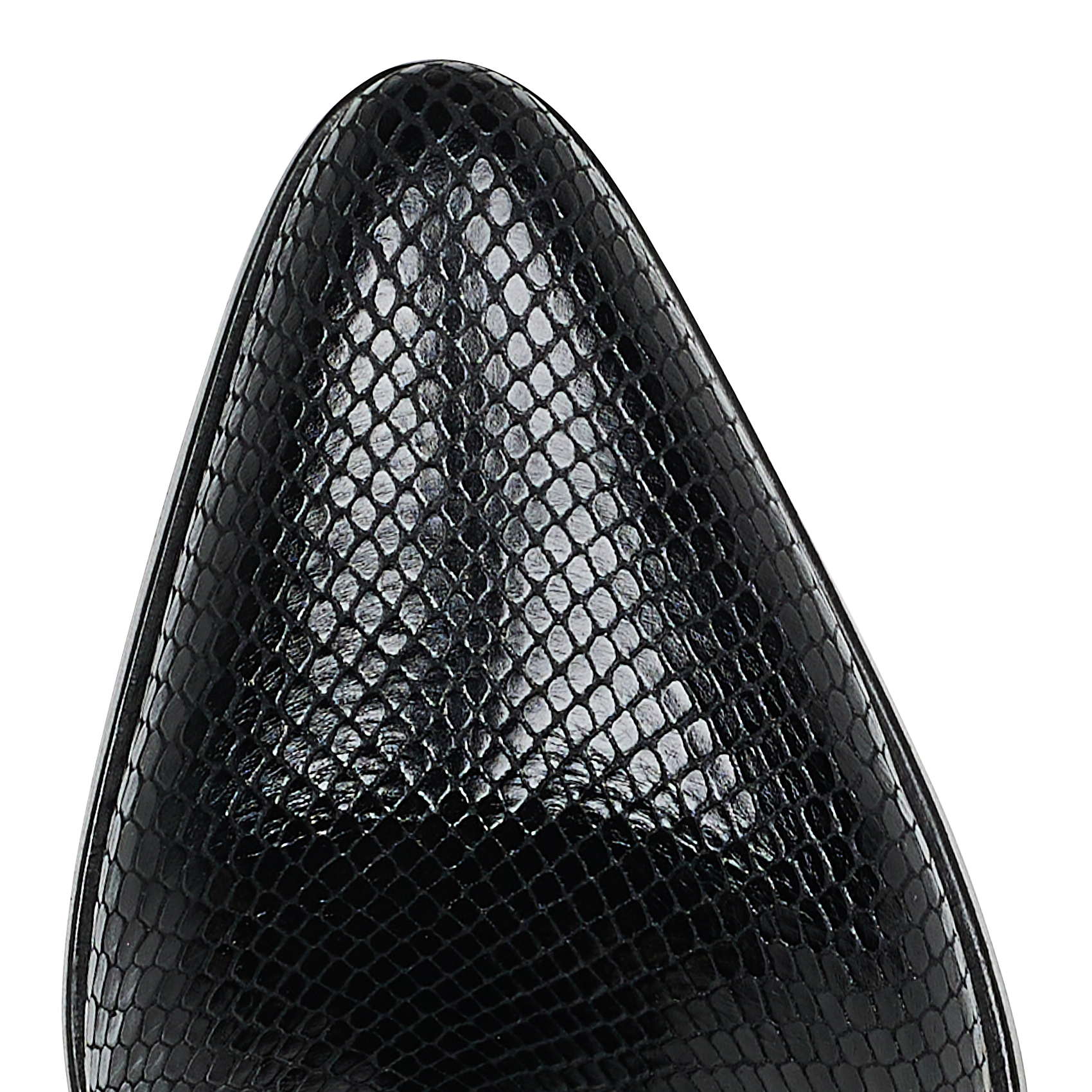 PADDY 7 ZIP BOOT - Bottines à talon embossé| Noir