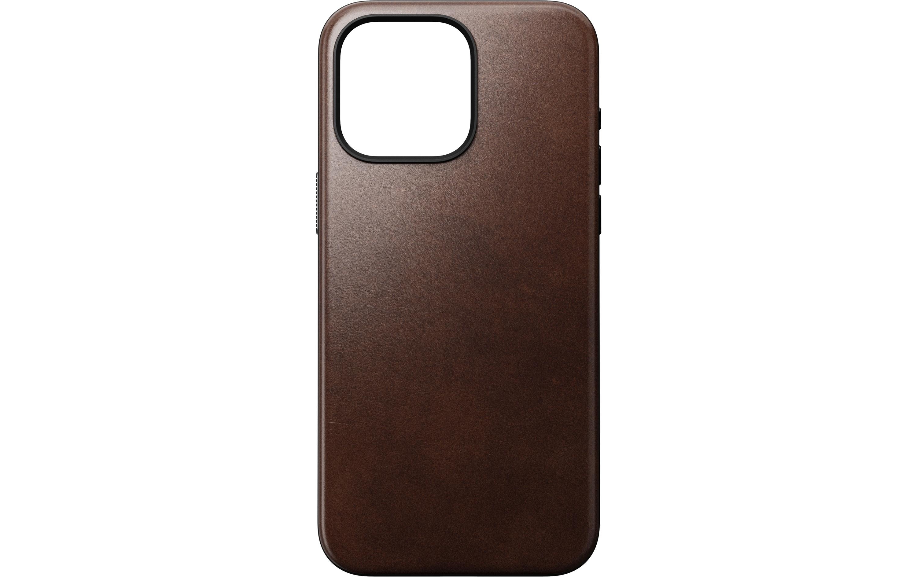 Back Cover Modern Leather Horween iPhone 15 Pro MaxModerne Schutzhülle aus Horween Leder für das Apple iPhone 15 Pro Max