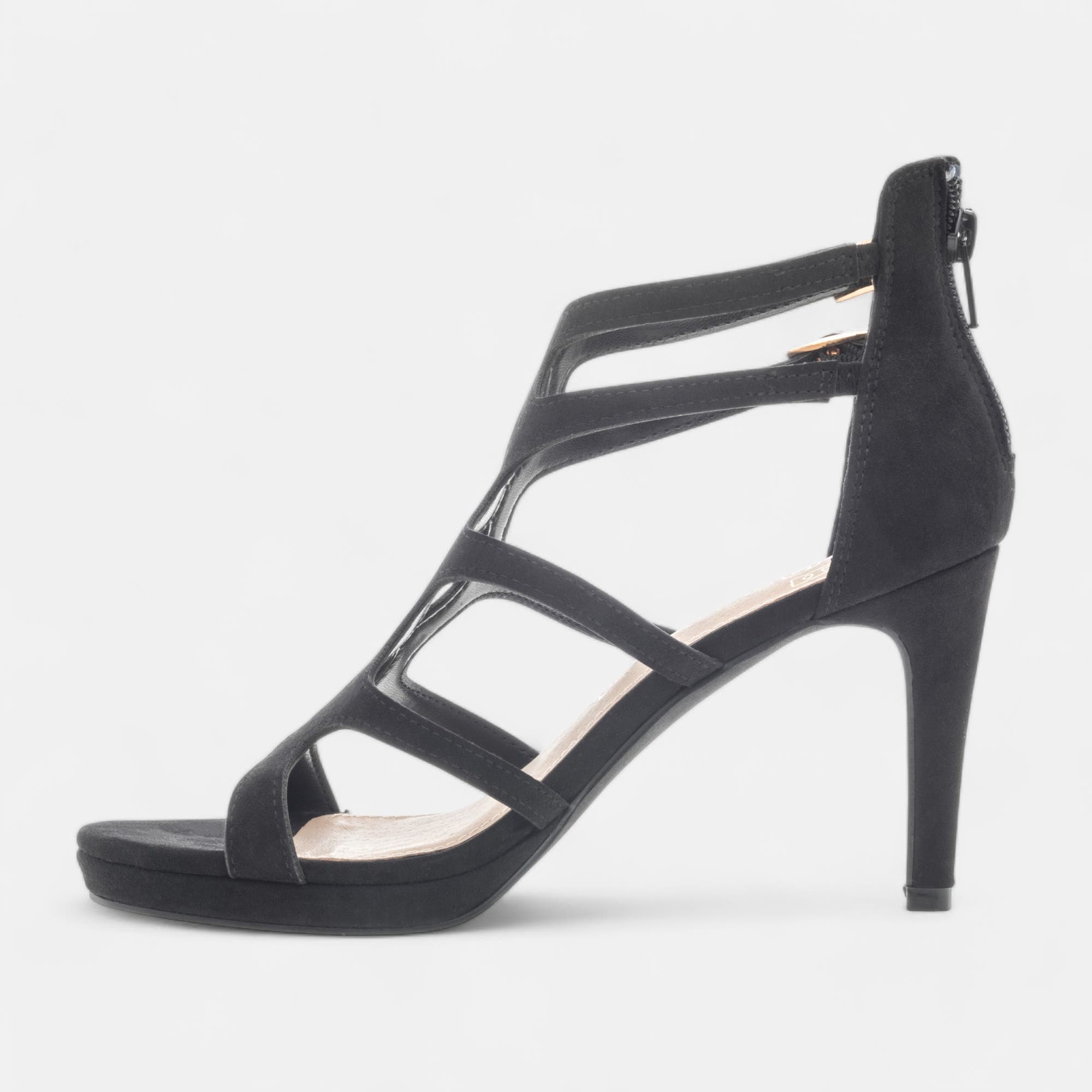 Nu-pieds à talon Femme noir