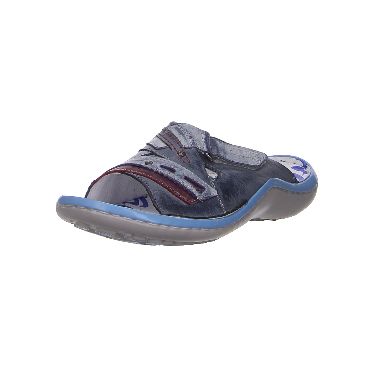 Krisbut Pantoletten blau blau