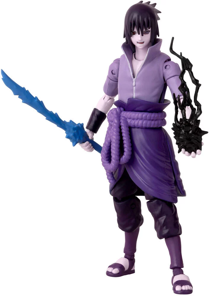 FIGURINE ANIME HEROES - UCHIHA SASUKE RINNEGAN \/ MANGEKYO SHARINGAN 7TH WAVE