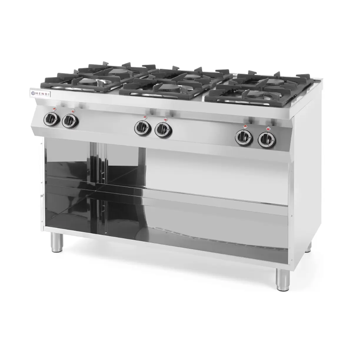 Gaskocher HENDI Gaskocher Kitchen Line 6
