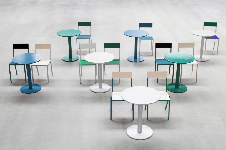 Valerie Objects Round Table S tafel 65.5 aluminium