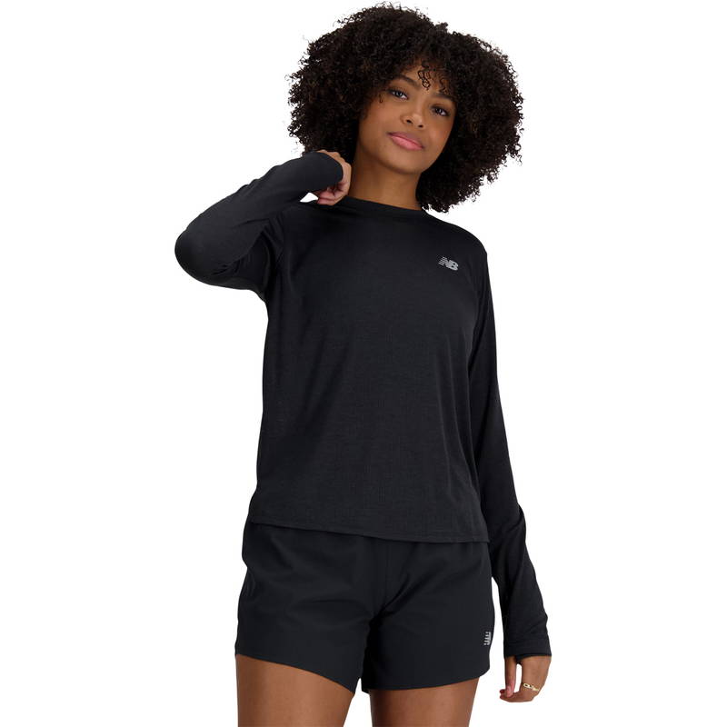 New Balance Athletics Langærmet Løbe T-shirt Dame