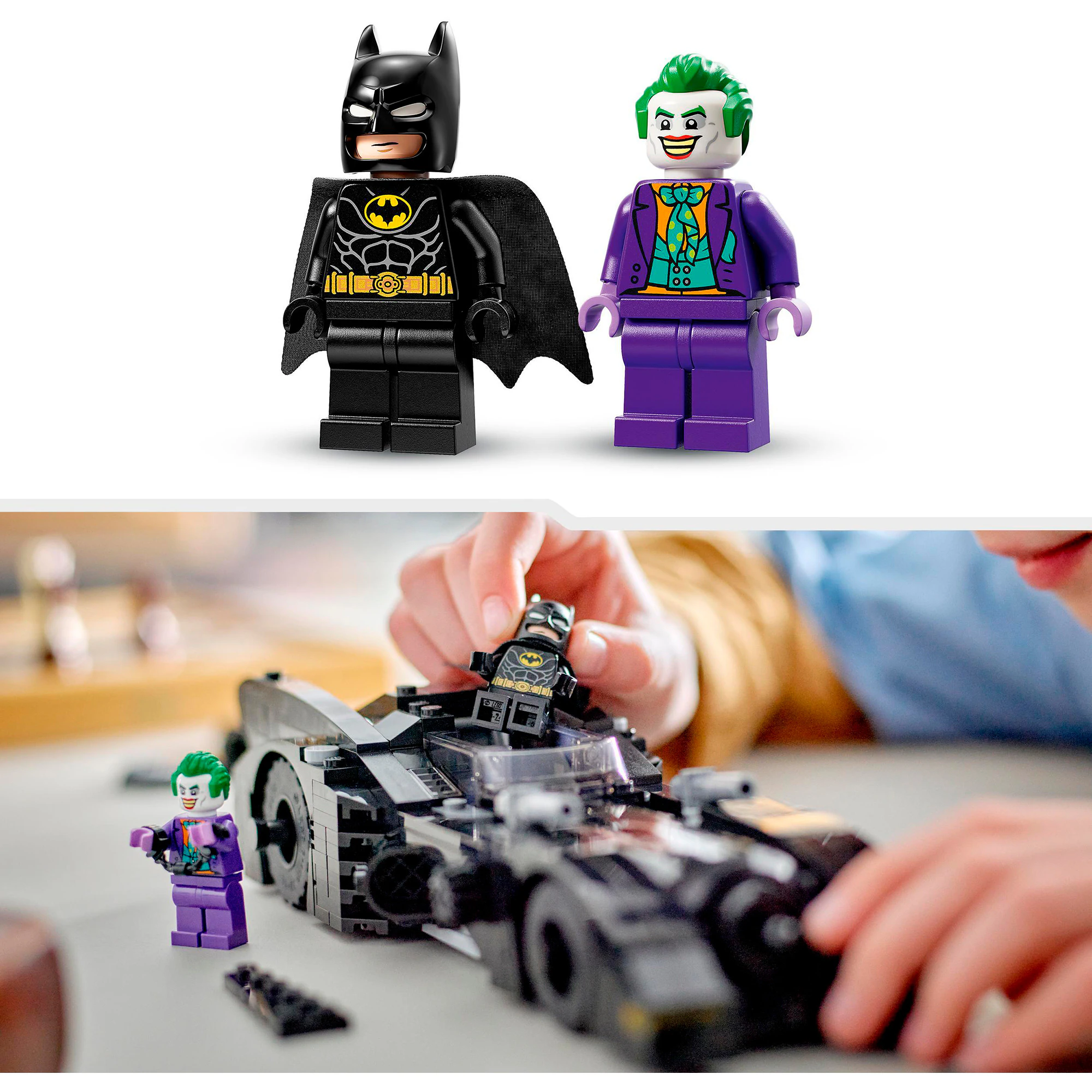 LEGO Konstruktionsspielzeug DC Super Heroes - Batmobile: Batman verfolgt den Joker