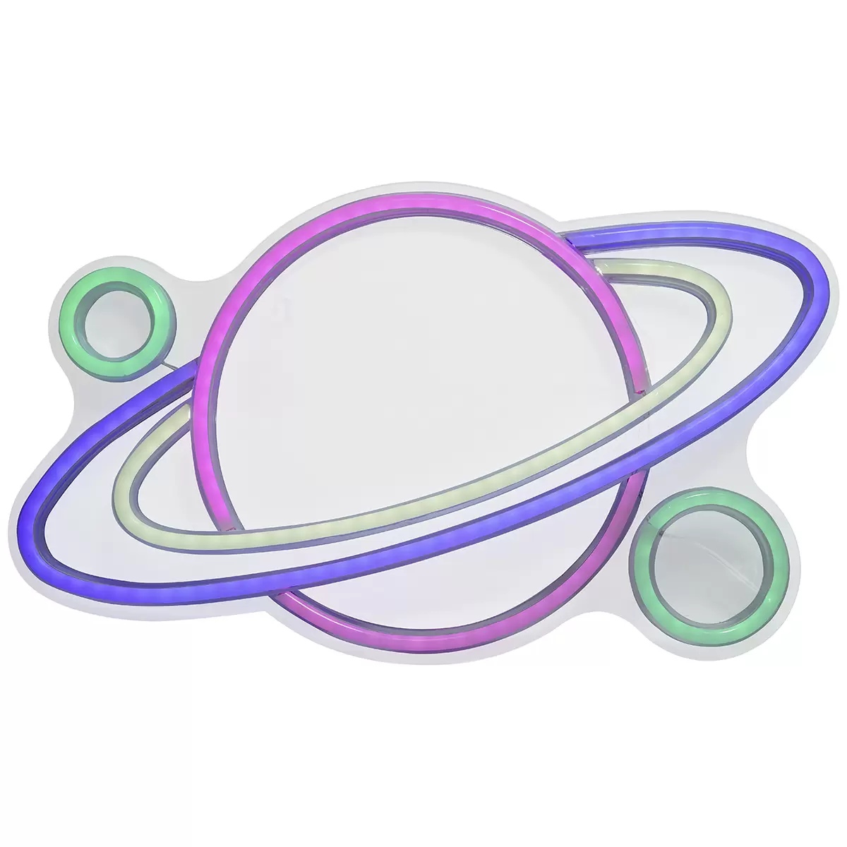 LED-Wandleuchte Planet weiss