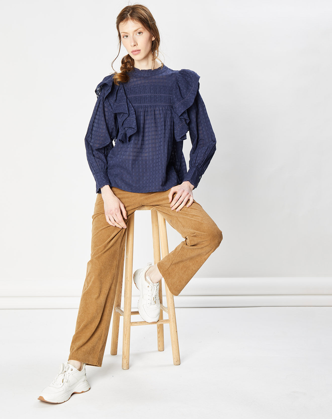 La Petite Etoile Blouse Somua marine