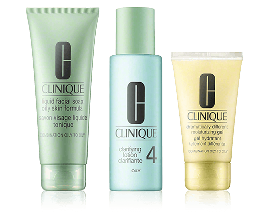 Clinique 3-Phasen-Systempflege Introductory Set Skin Type 4 100ml-50ml-30ml
