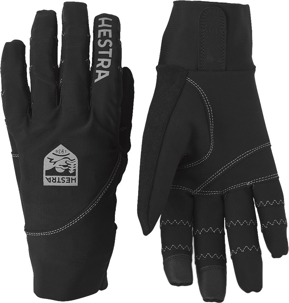 Ergo Grip Race Cut - 5 finger 100/Svart