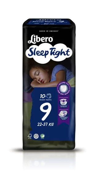 Libero Sleep Tight Str. 9 - 10 stk.