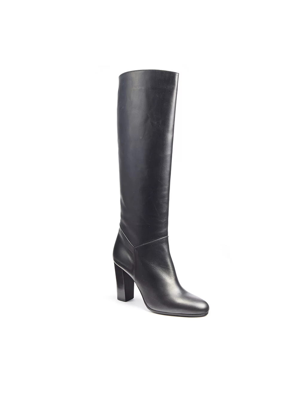 BOTTE EDANA CUIR NOIR