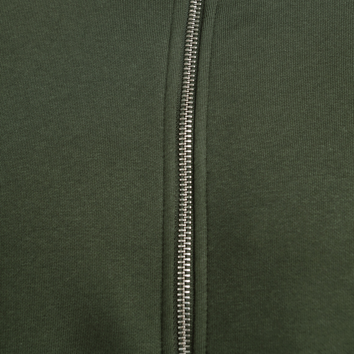 VanVaan Herren Sweatjacke mit Stehkragen dunkelgrün