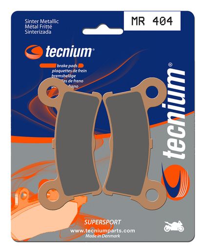 Plaquettes de freins Tecnium Performance métal fritté - MR404
