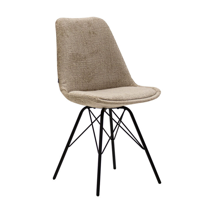 Eetkamerstoel - Bren beige | Industrieel design