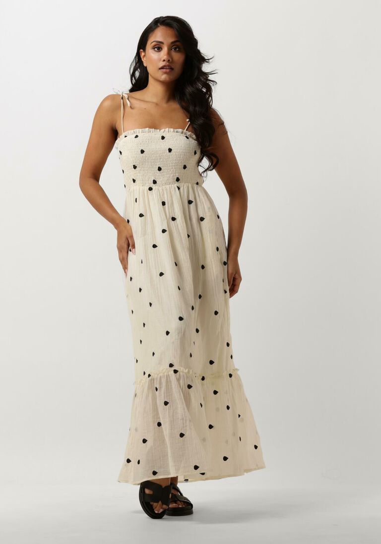 CO\\'COUTURE witte co'couture maxi jurk drop tube strap dress