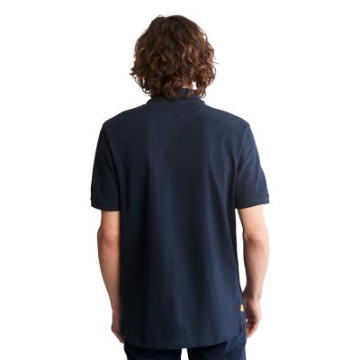 Polo à manches courtes homme Ss Millers River Pique Regular TIMBERLAND